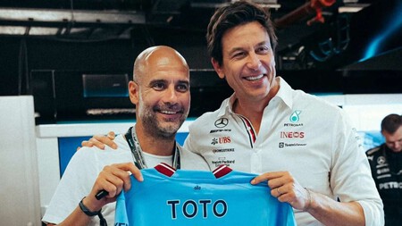 Toto Wolff Guardiola F1 2023