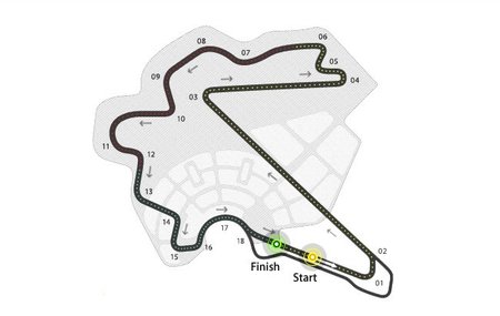 GP de Corea F1 2011: el circuito de Yeongam