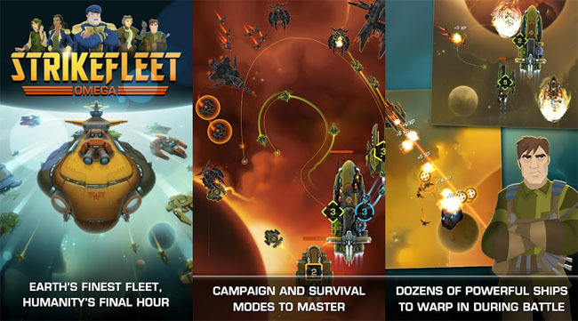 Strikefleet Strikefleet Omega, emocionantes batallas espaciales en tu Android
