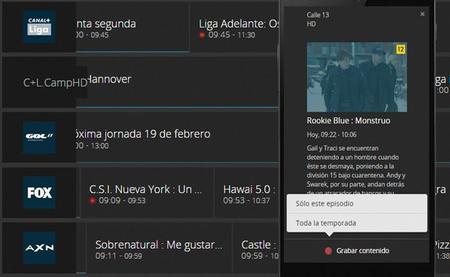 Movistar TV ya permite programar grabaciones desde tu smartphone