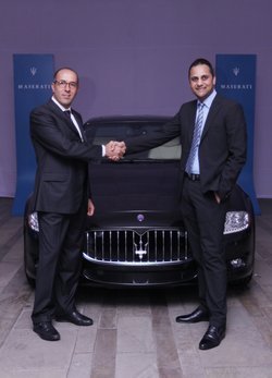 Maserati se introduce en el subcontinente indio