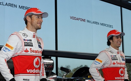 Button Checo 2013 McL