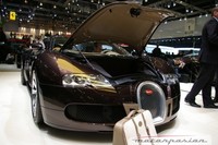 Bugatti Veyron "Fbg par Hermès" en el Salón de Ginebra