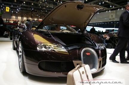 Bugatti Veyron "Fbg par Hermès" en el Salón de Ginebra