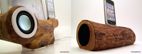 Conecta tu iPhone, iPad o iPod a un tronco de madera con RockAppleWood y hazlo sonar