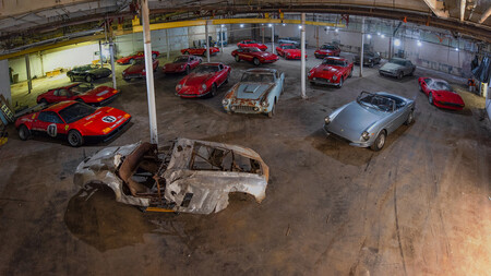 Rm Shotebys Ferrari Barn Find. Foto Darin Schnabel. Cortesía de RM Shotebys.