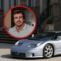 Cuando pensábamos que Fernando Alonso no podía sorprendernos más, va y se compra un exclusivo Bugatti EB110 de los años 90