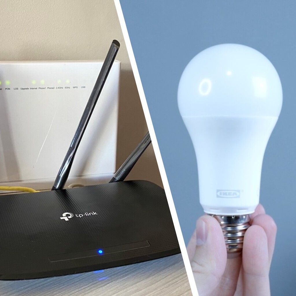 Mi Wi-Fi se caía y cortaba continuamente hasta que vi la luz: descubrí que una bombilla tenía la culpa