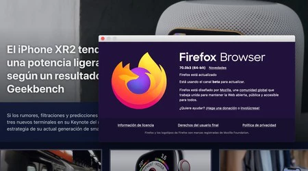 Firefox 70 macOS