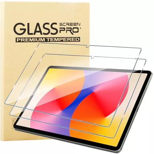 KUSINHOKA Protector de Pantalla para Huawei Matepad SE 11 2024, [2 Pack] Cristal Templado Película Anti-arañazos, Alta Dureza, Sin Burbujas, HD Clear Vidrio Templado Tablet Protector