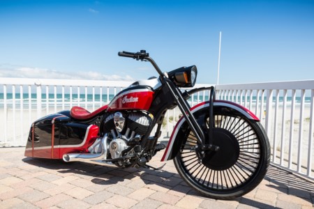 Frontier 111. O cómo convertir una Indian Springfield en una preciosa bagger
