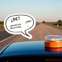 Comprar una baliza V16 con oferta de Black Friday será un deporte de riesgo. Riesgo de ser multado si no están homologadas