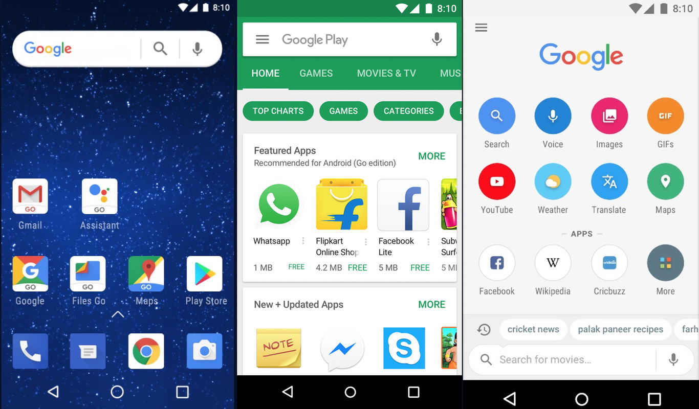Android Go Edition: la versión ultraligera de Android Oreo para móviles ...