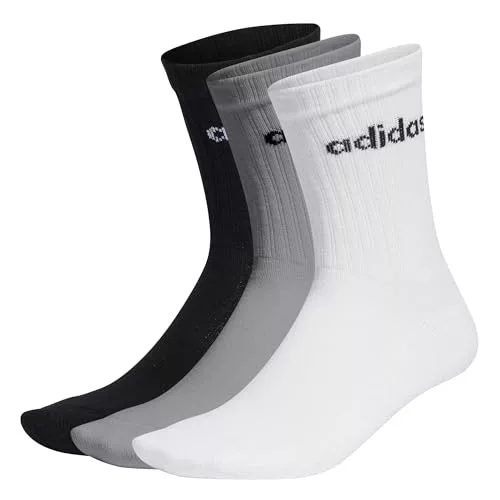 Pack x3 pares de calcetines Adidas Unisex adulto Linear Crew 