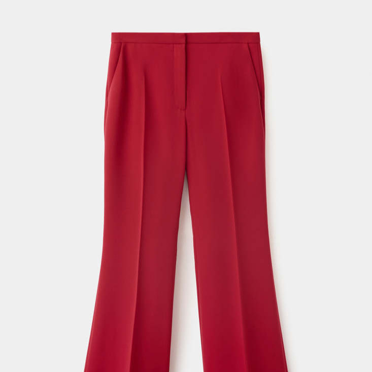 Pantalón traje tiro alto