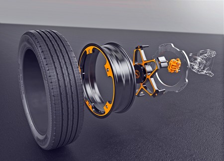 Continental quiere detener a los eléctricos del futuro con New Wheel, una llanta con los frenos al revés