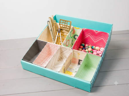 3 formas originales de reutilizar las cajas de cereal para darles una segunda oportunidad: perfectas para crear un organizador