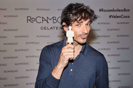 Andrés Velencoso convertido en helado por Jordi Roca: ¡conoce el VelenCoco!