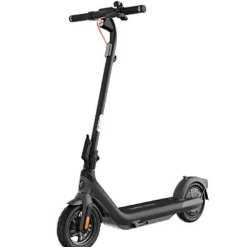 Patinete eléctrico - Segway E2 Pro E, Potencia máx. 750W, Potencia nominal 350W, Hasta 100 kg, Velocidad máx. 25 km/h, Negro