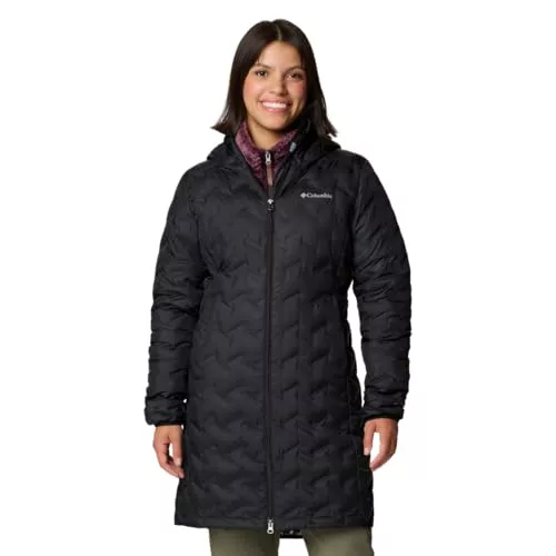 Columbia Chaqueta Larga de Plumón para Mujer, Delta Ridge II