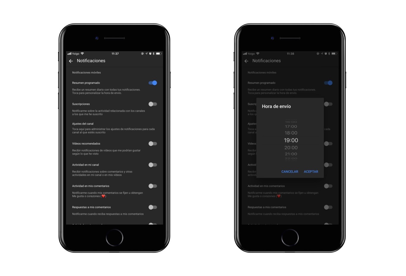 YouTube para iOS incorpora una nueva herramienta de control y gestión ...