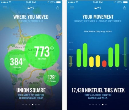 Nike + Move ya está disponible en la App Store
