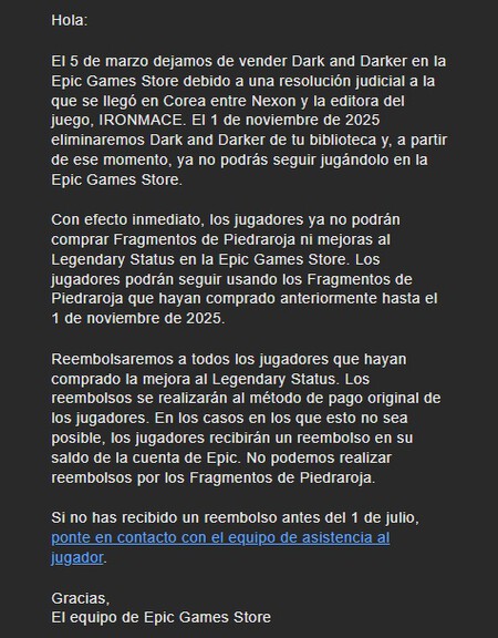 Dark And Darker Epic Games Elimina Juego
