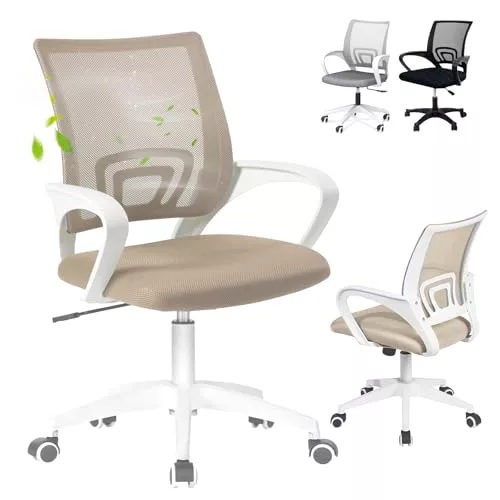 EveryKip Original® Silla Escritorio Ergonomica Ajustable con Apoyo Lumbar| Ruedas Anti-Arañazos 360° | 
