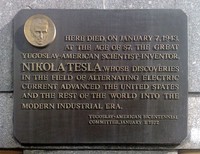 La habitación Tesla en Nueva York 