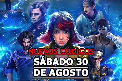 Free Fire MAX, códigos gratuitos para el Sábado 30 de agosto 