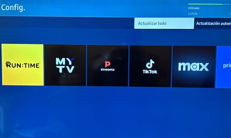 Actualizar la aplicación