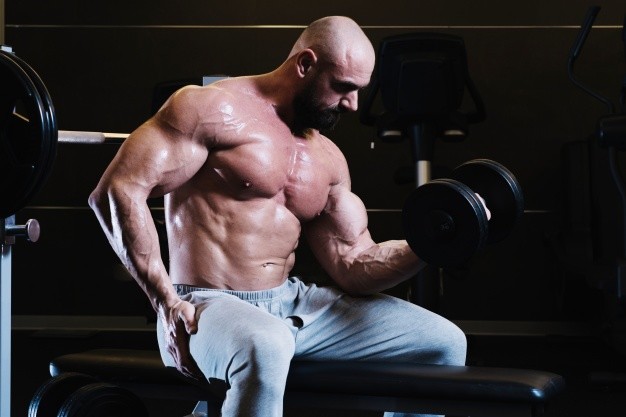 Hombre Torso Desnudo Haciendo Ejercicios 23 2147688214