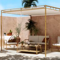 Adiós sombrilla: Leroy Merlín tiene la pérgola ideal para el verano que convierte tu patio en un oasis de sombra 
