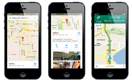 La aplicación de Google Maps llega por fin a iOS