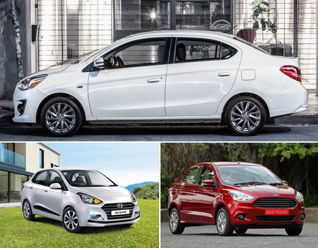 ¿Cuál me llevo? Dodge Attitude vs. Ford Figo vs. Hyundai i10