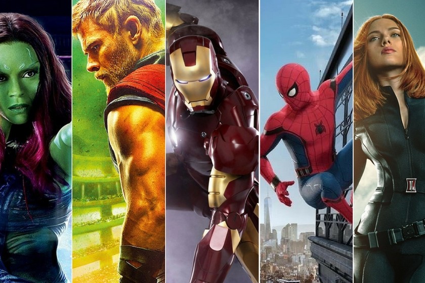 Todas las películas del Universo Marvel ordenadas de peor a mejor