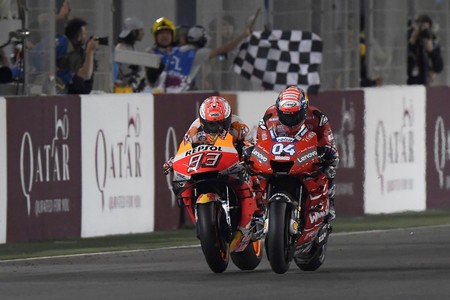 Dovizioso Marquez Catar