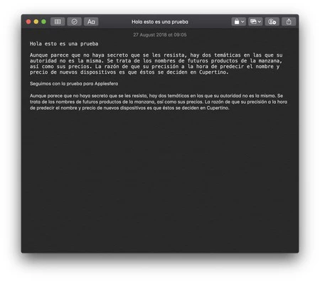 「同じスタイルで貼り付け」の使用例です。段落のペアが 2 つあり、それぞれに独自のスタイルがあり、後で同じテキストを貼り付けた場所になります。