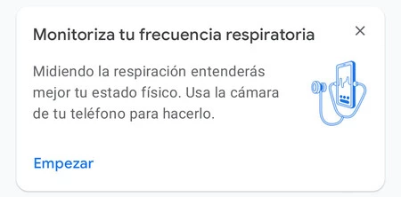 Google Fit 呼吸数