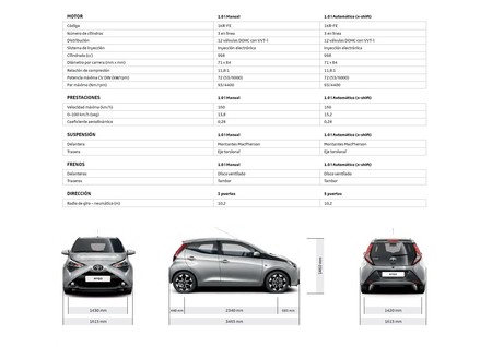 Toyota Aygo Ficha