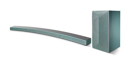 Si tu TV es de pantalla curva, tu barra de sonido puede ser la LG HS8 LAS855M, hoy por 299 euros en Mediamarkt