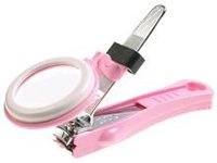 Cortaúñas con lupa