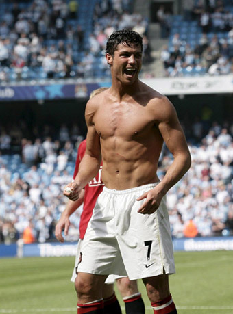 Cristiano Ronaldo y las tres mil abdominales diarias