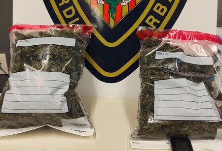 Detenido Por Transportar 700 Gr De Marihuana 002