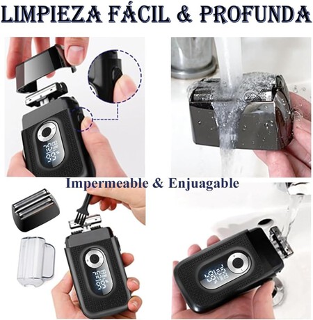 Wtdd 2 En 1 Afeitadora Electrica Para Hombre