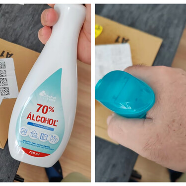 El alcohol de limpieza también tiene otro uso muy útil que no tiene nada que ver con limpiar, pero sí con la seguridad