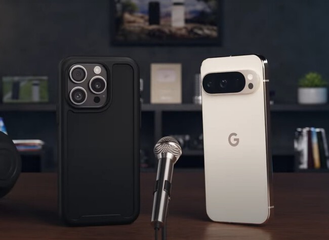 Pixel y iPhone