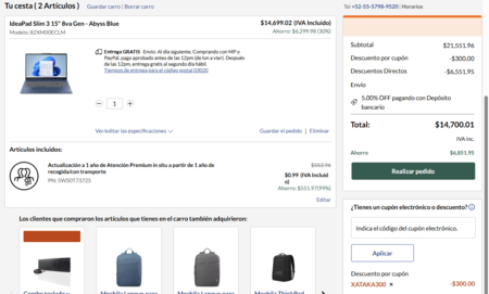 Lenovo Cupon Xataka