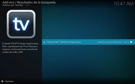 Kodi te permite ver la TDT con listas IPTV, pero también grabar los  programas: así puedes hacerlo