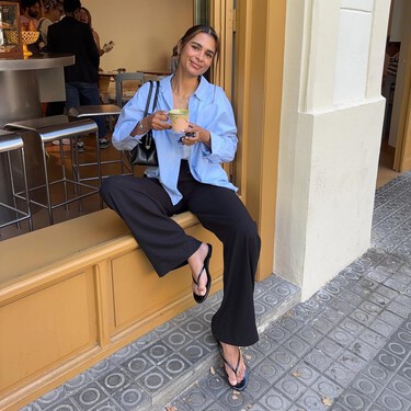 Mango y los pantalones de lino que quedan bien con todo: sandalias, deportivas o alpargatas